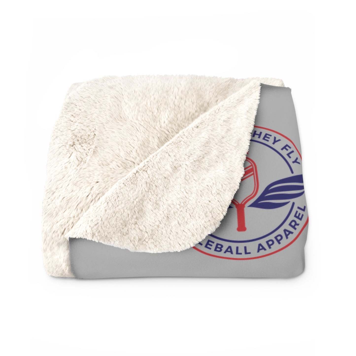 Sometimes they fly cozy Sherpa blanket