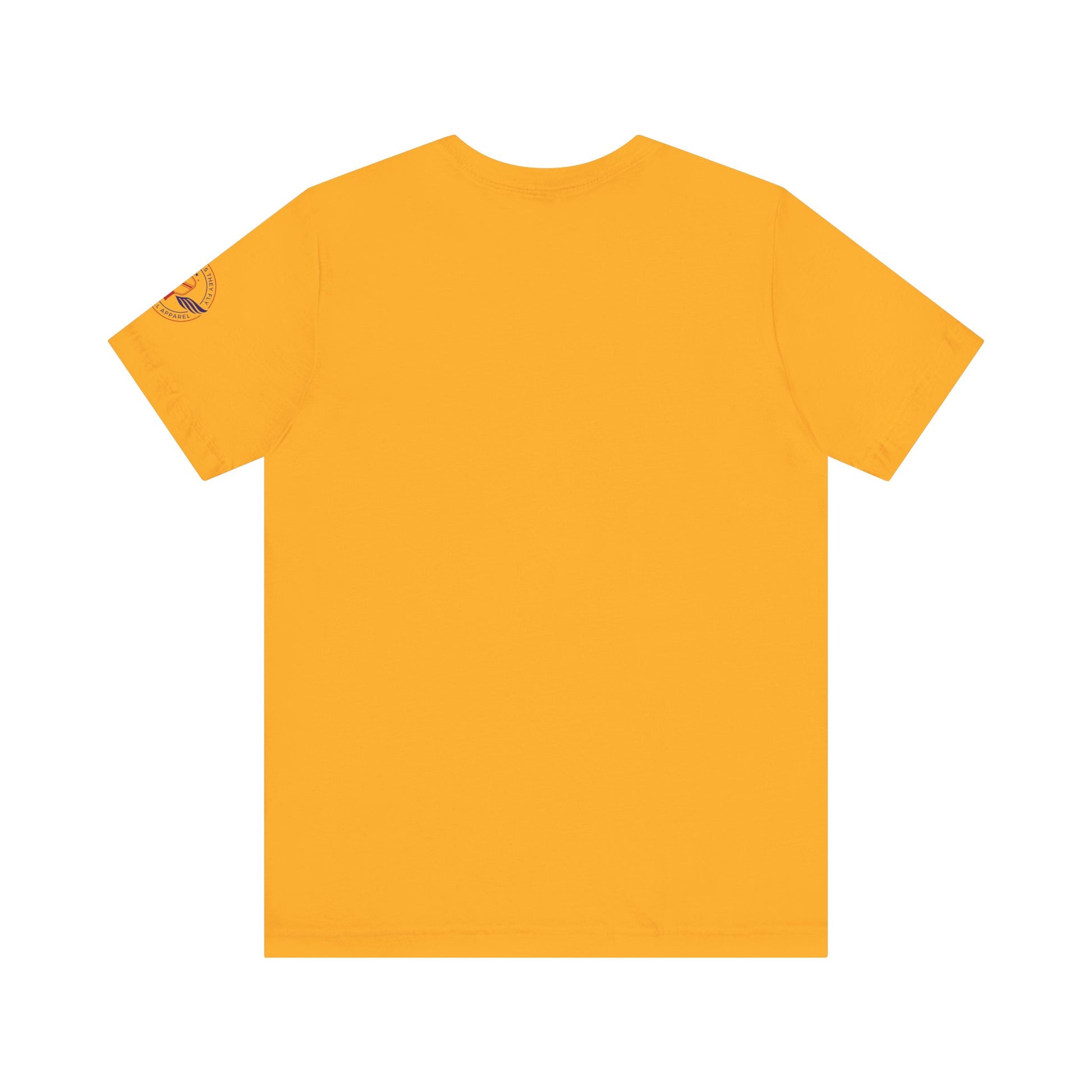 yellow t-shirt  Sometimes they fly  'No Lob Zone' pickleball apparel aggressive