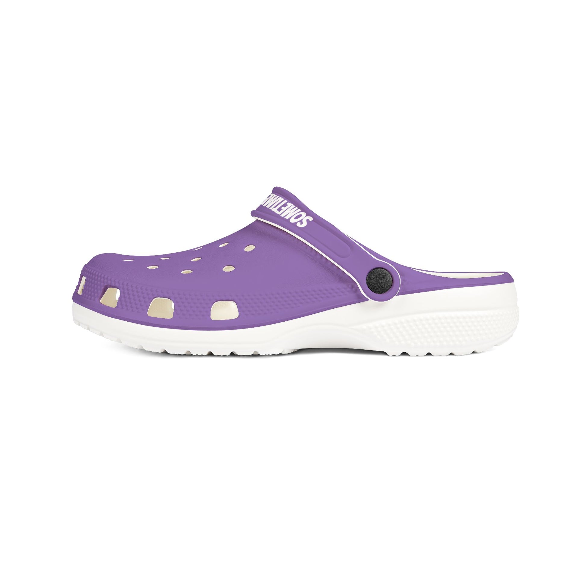 Sometimes They Fly Idiocracy Kicks Purp aggressive pickleball crocs
