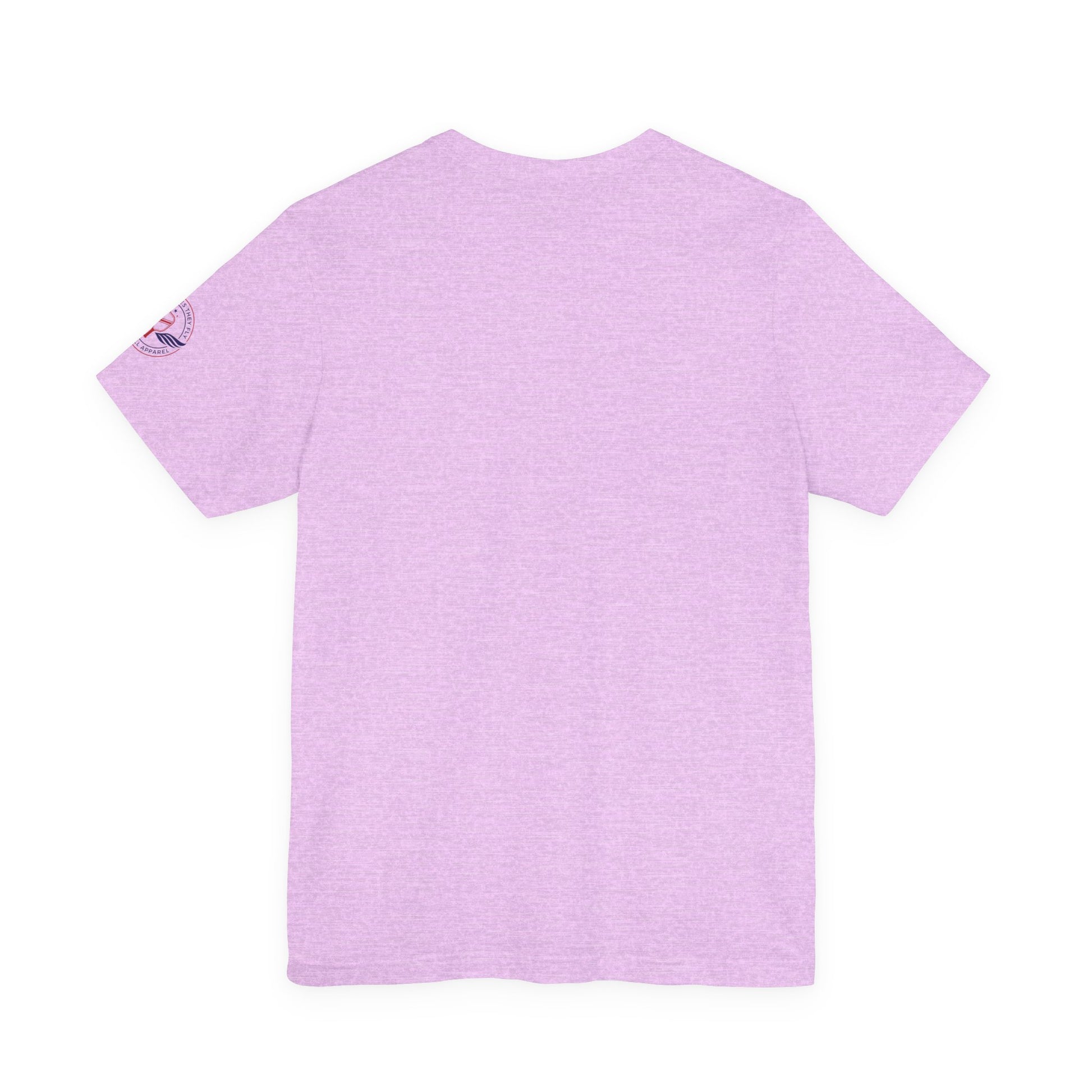 Purple t-shirt  Sometimes they fly  'No Lob Zone' pickleball apparel aggressive