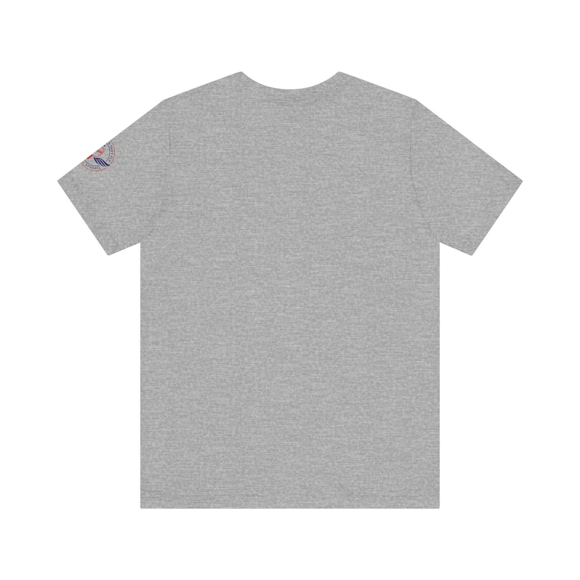 Gray t-shirt  Sometimes they fly  'No Lob Zone' pickleball apparel aggressive