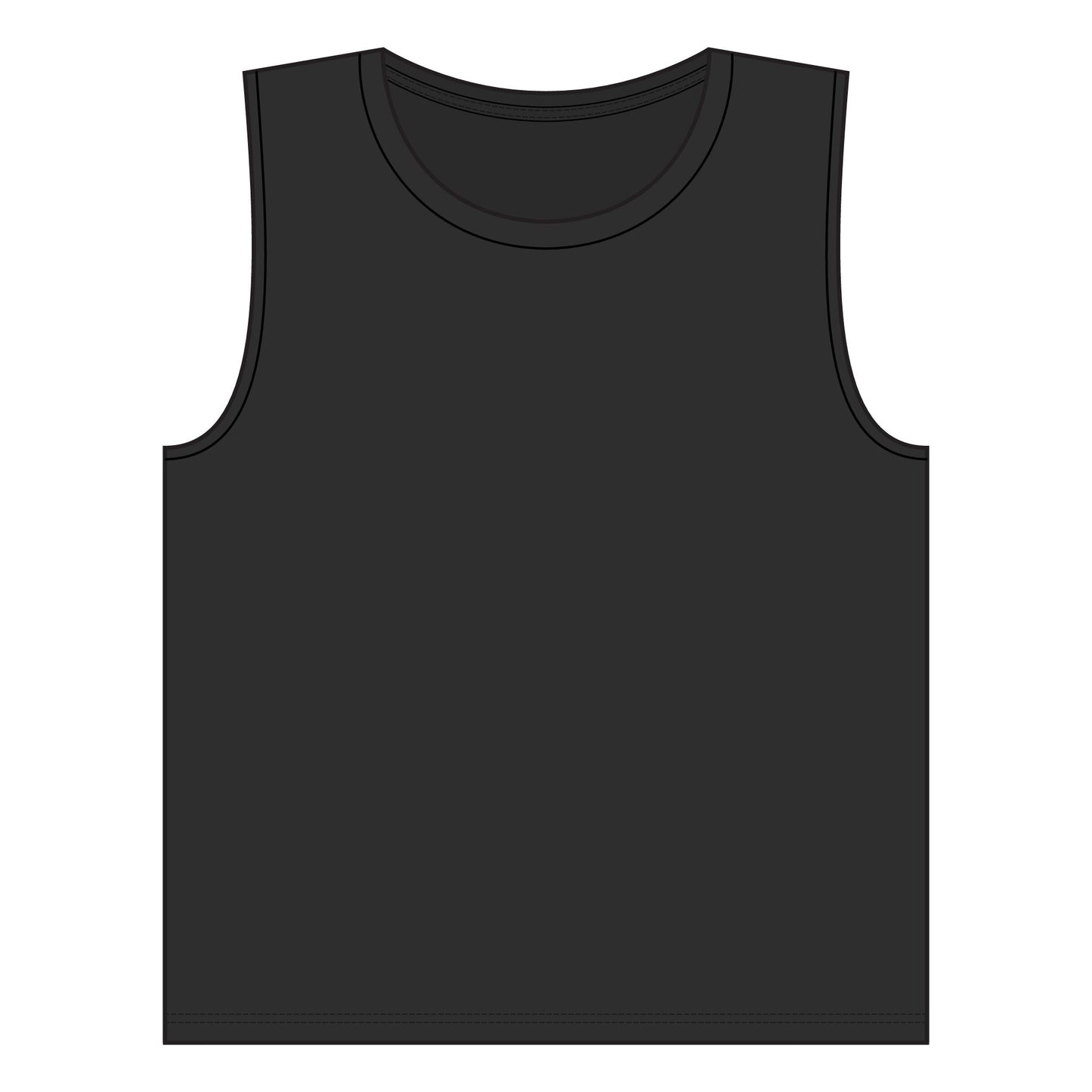 Pickleball Woman Muscle Tank — "Woosah" Calm Serve Athletic Tank Top