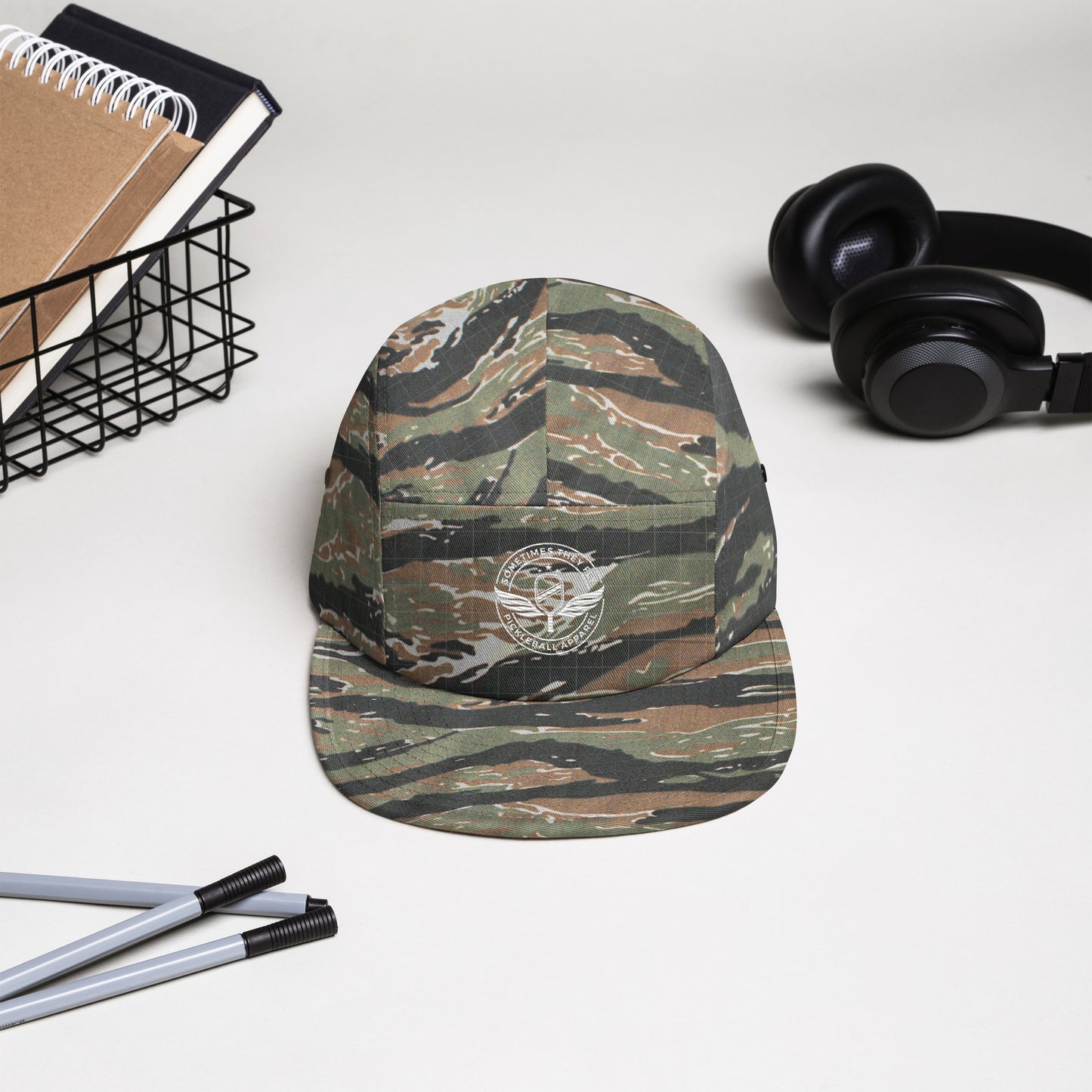 STF Five Panel camo pickleball cap