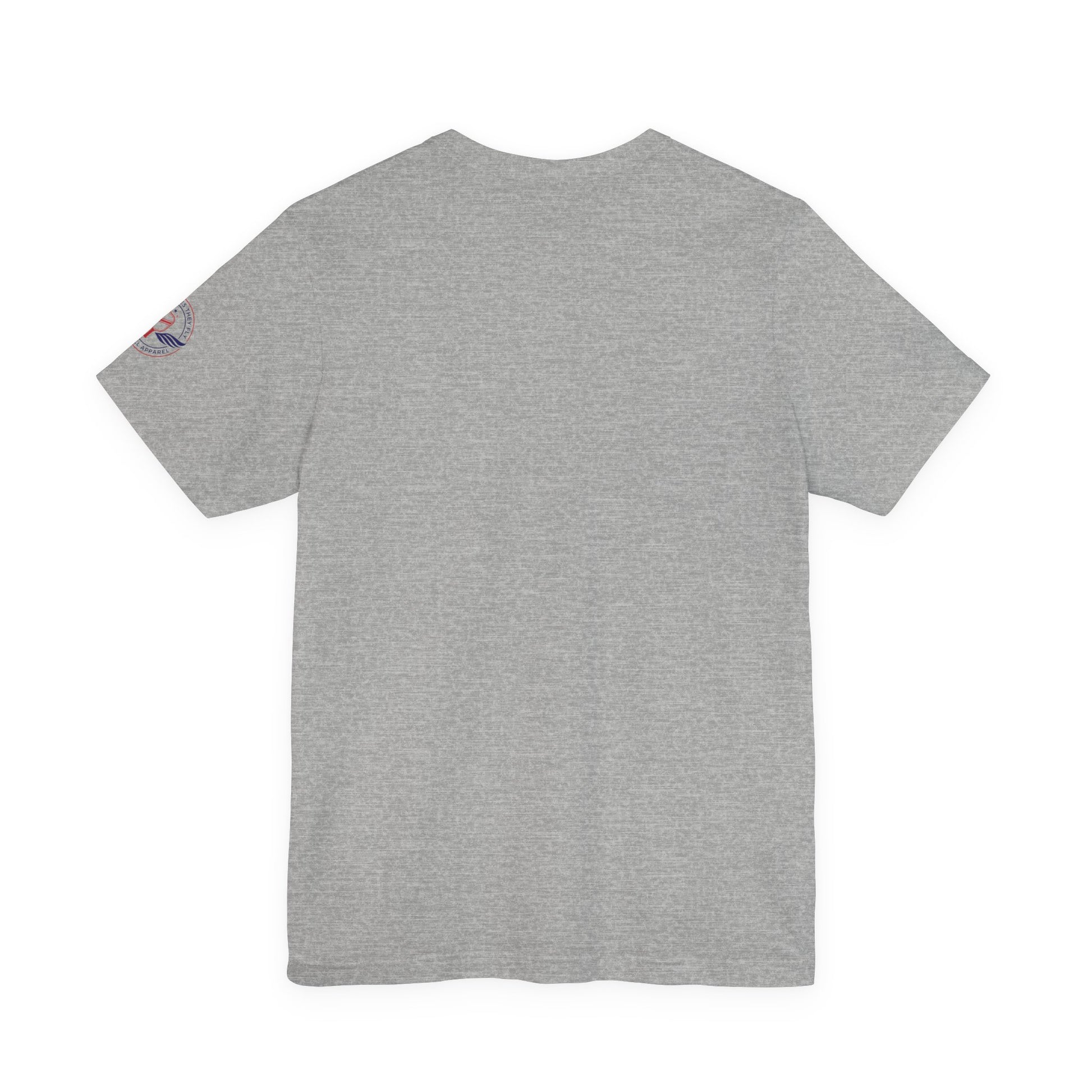 Gray t-shirt  Sometimes they fly  'No Lob Zone' pickleball apparel aggressive