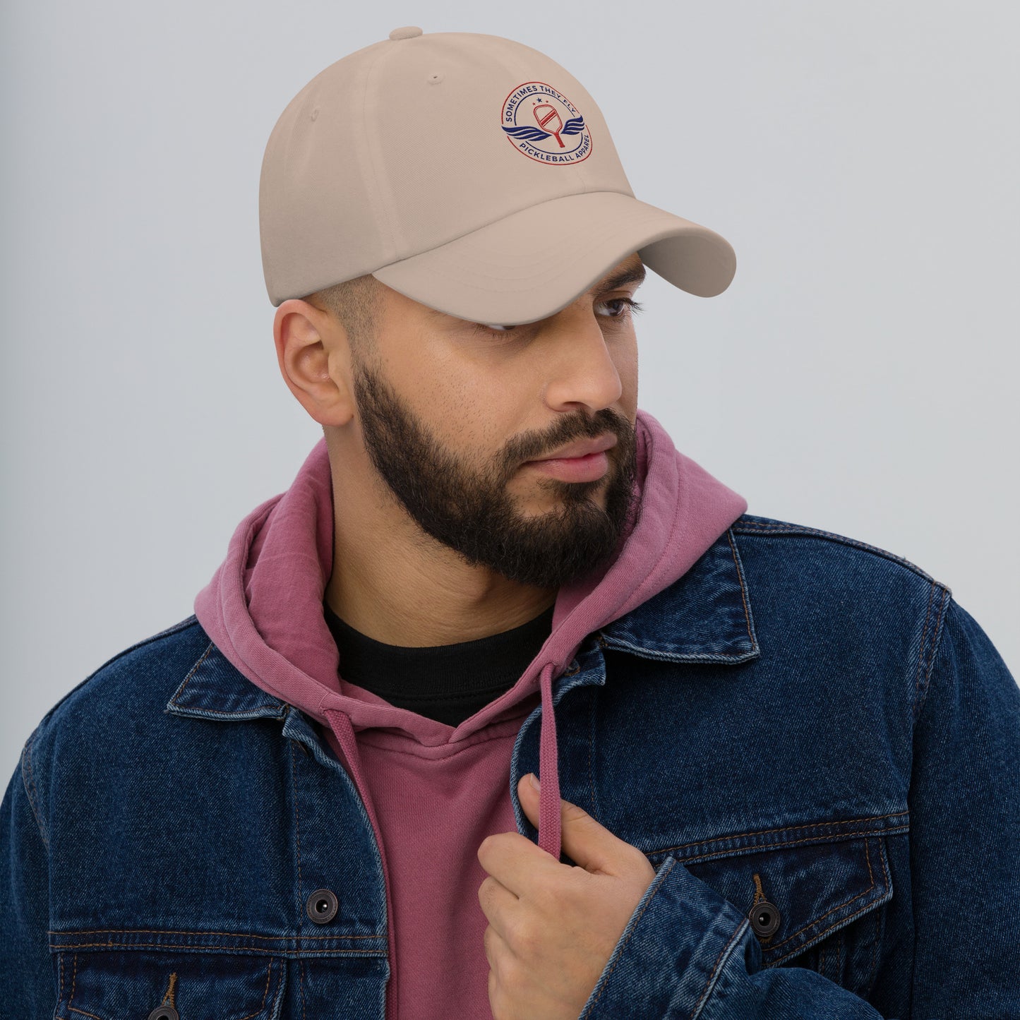 Sometimes They Fly pickleball Dad hat