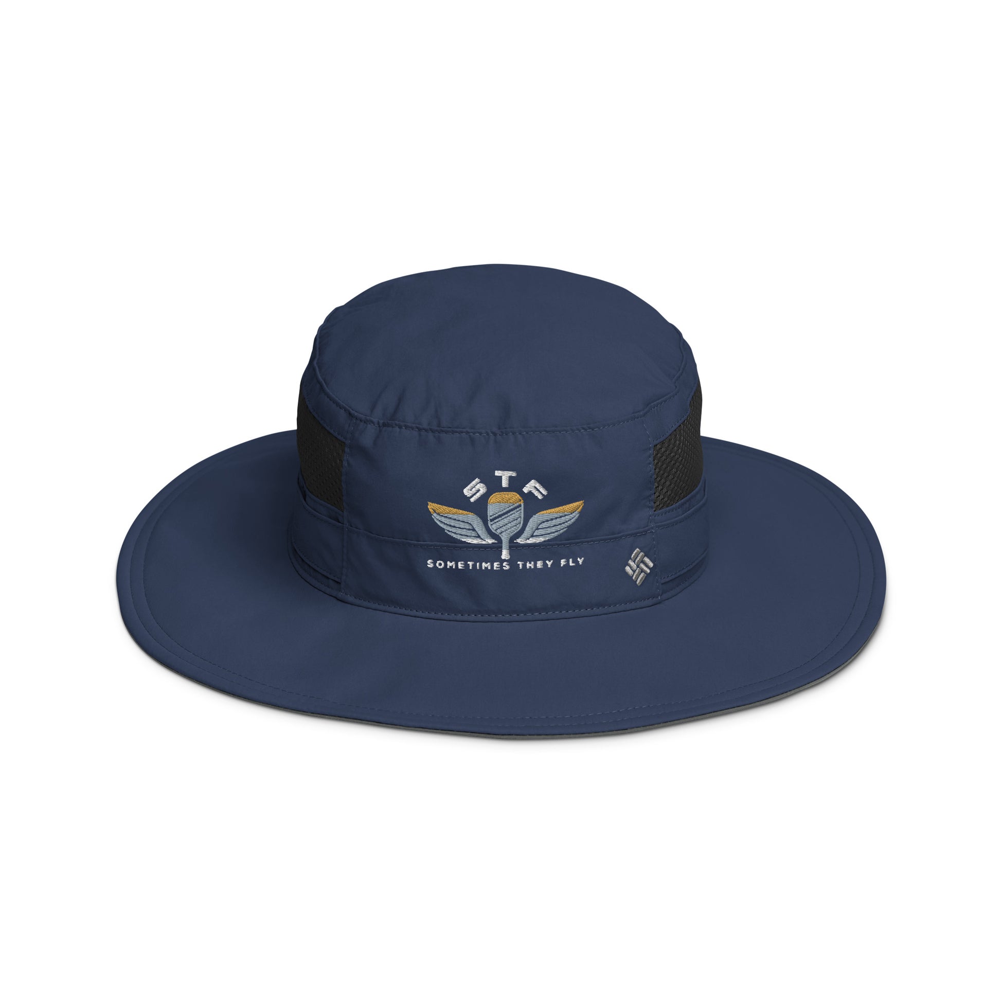 Sometimes They Fly columbia bucket hat  for aggressive pickleball