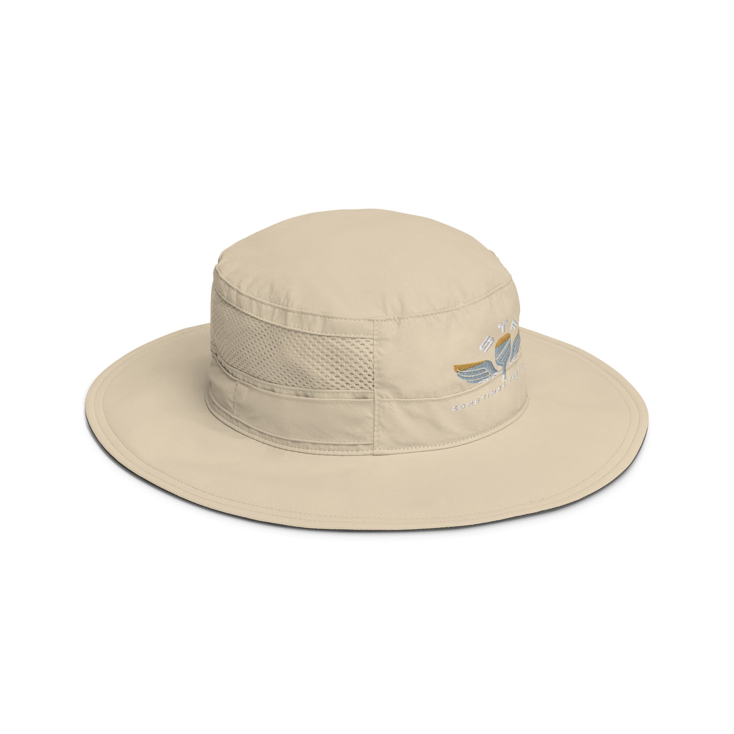 Sometimes They Fly columbia bucket hat  for aggressive pickleball