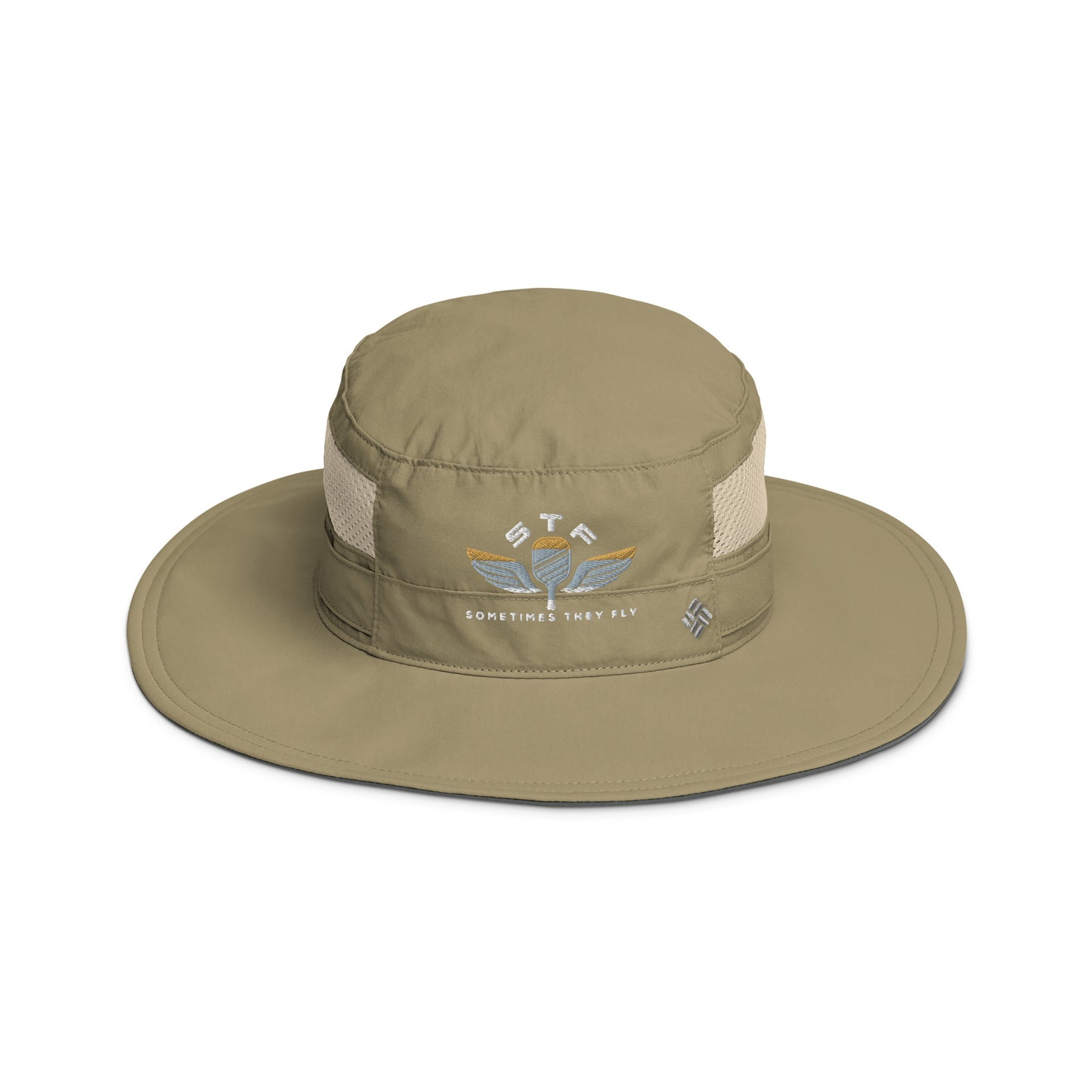 Sometimes They Fly columbia bucket hat  for aggressive pickleball