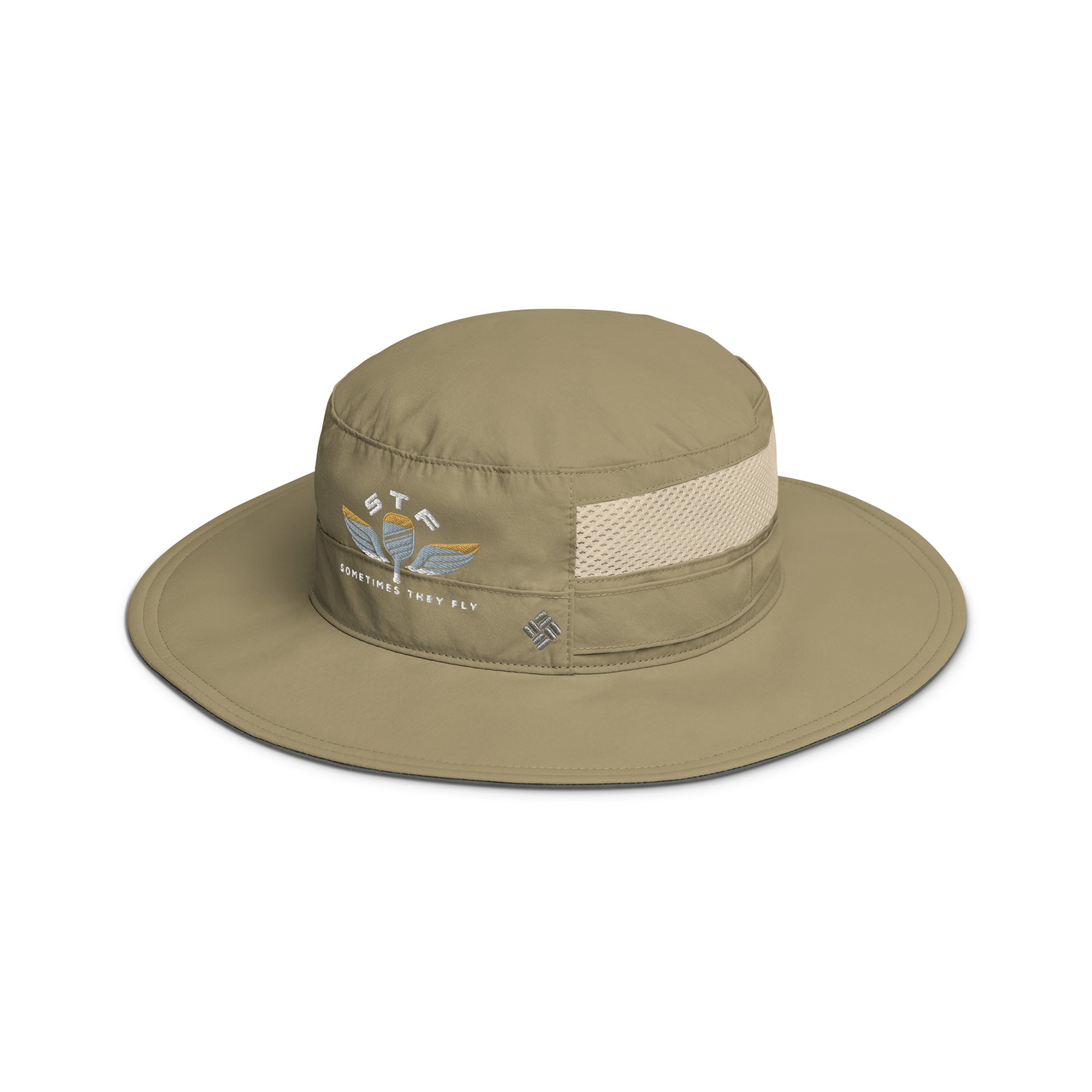 Sometimes They Fly columbia bucket hat  for aggressive pickleball
