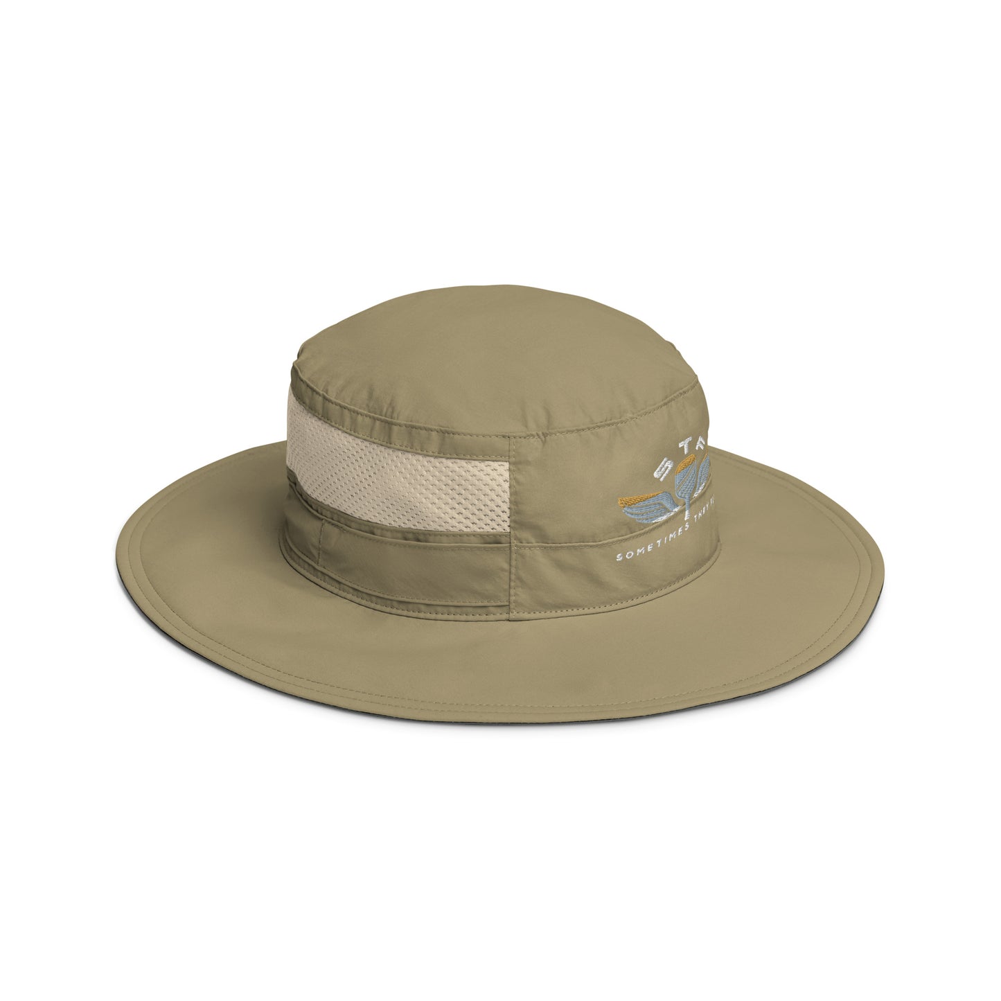 Sometimes They Fly columbia bucket hat  for aggressive pickleball