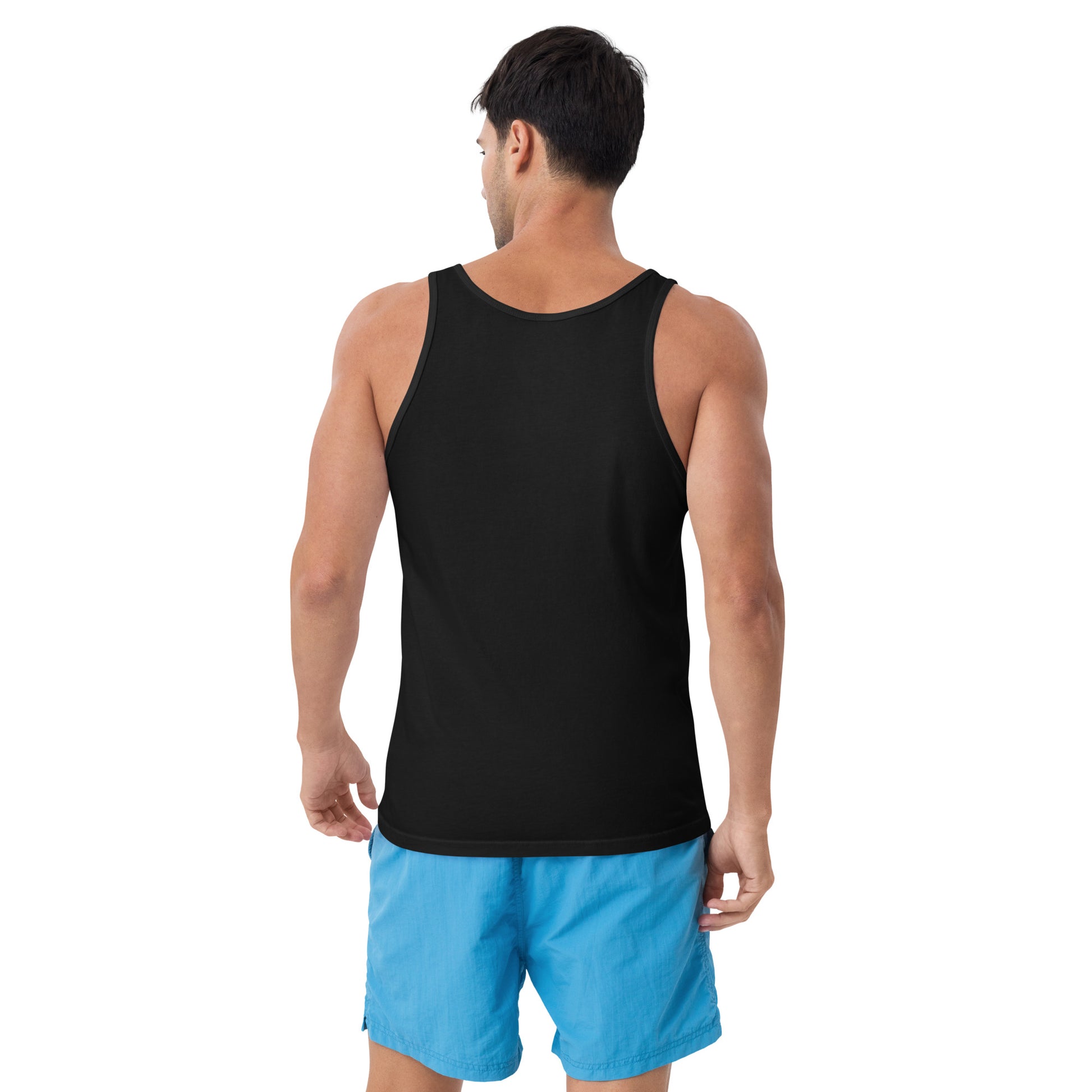 Sometimes they fly black pickleball athletic tank top