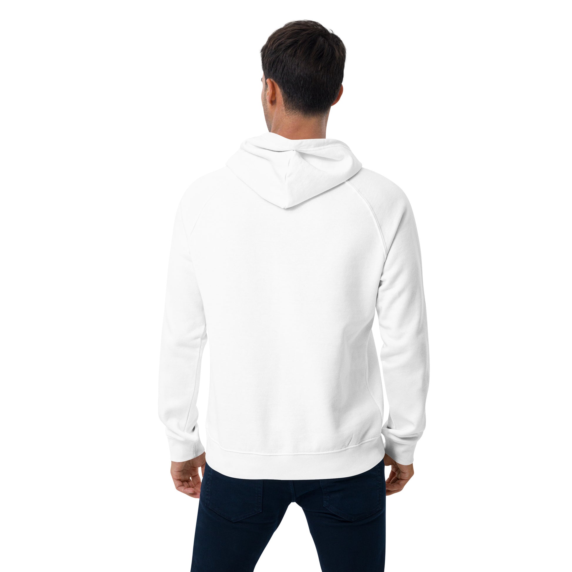 Sometimes they fly mens pickleball/comfort hoodie white