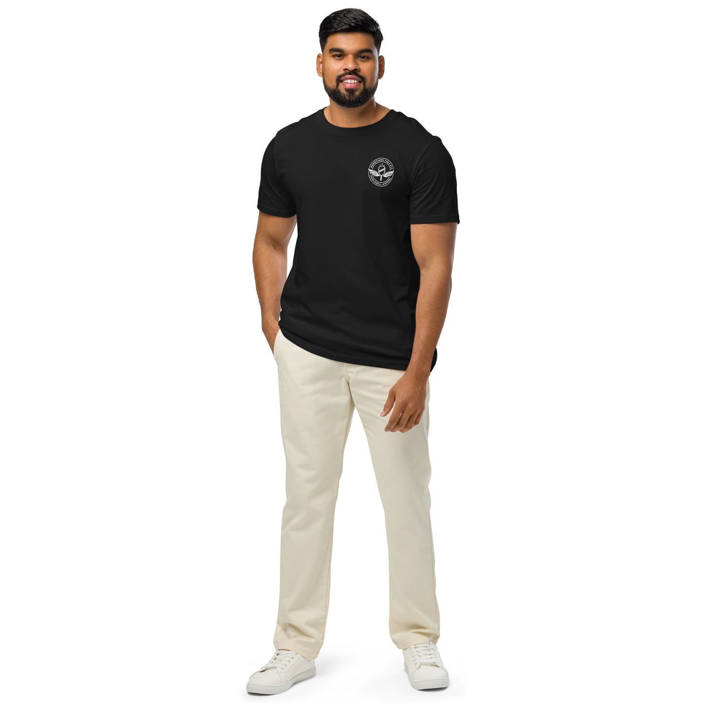 Sometimes they fly Pickleball advertisement shirt black 