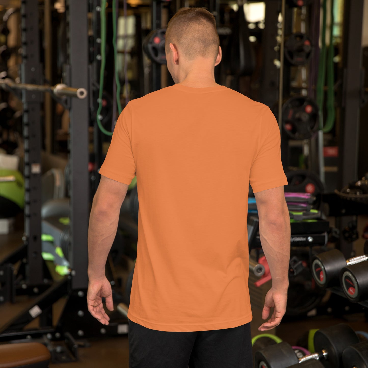 Sometimes they fly pickleball/casual/gym shirt burnt orange big gold logo