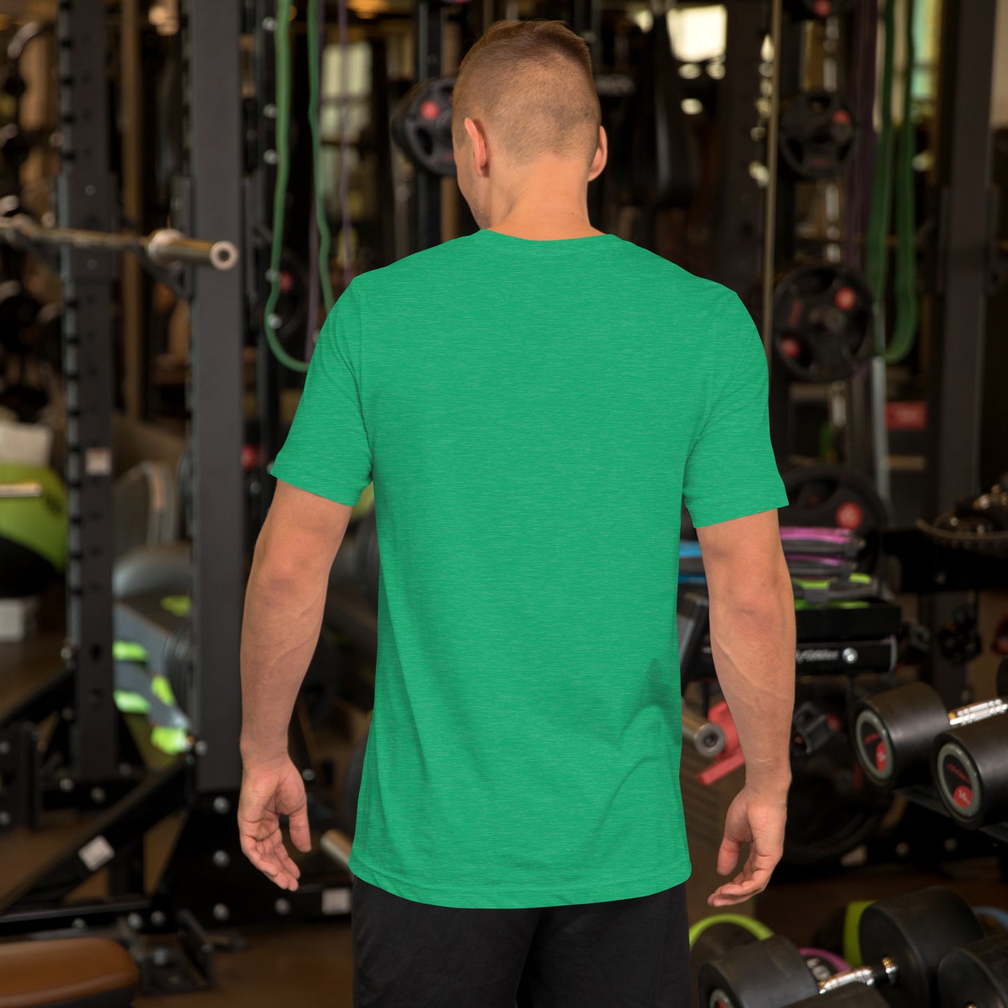 Sometimes they fly pickleball/casual/gym shirt green big gold logo
