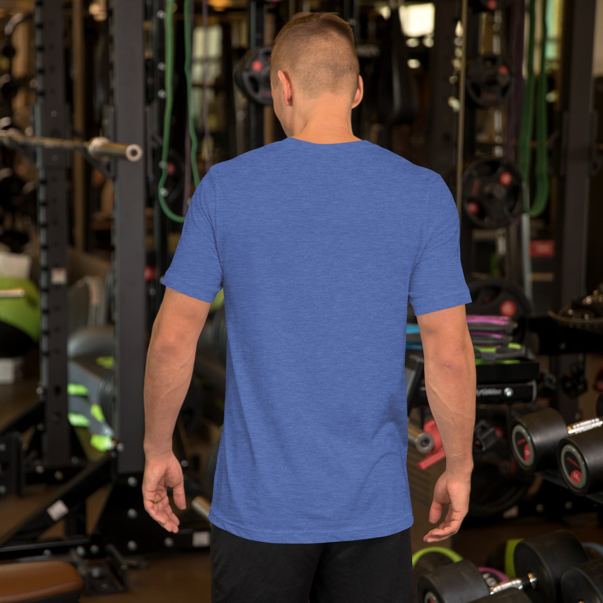 Sometimes they fly pickleball/casual/gym shirt blue big gold logo